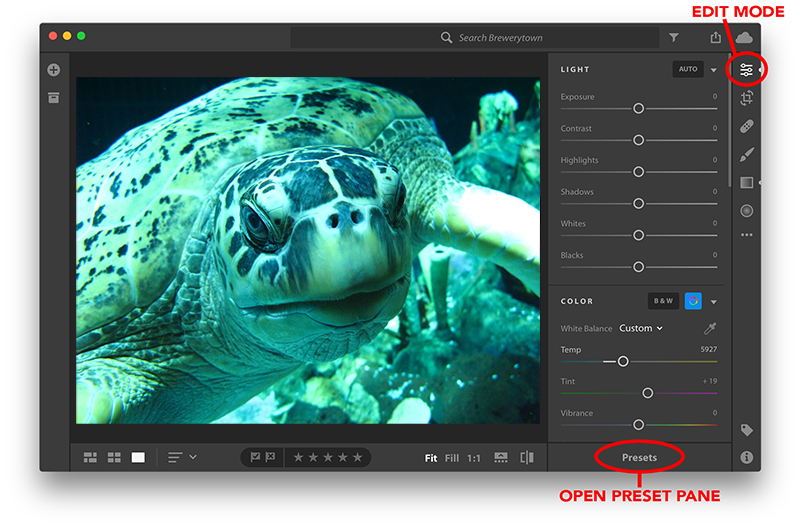 How to Install Presets Lightroom CC Step 1